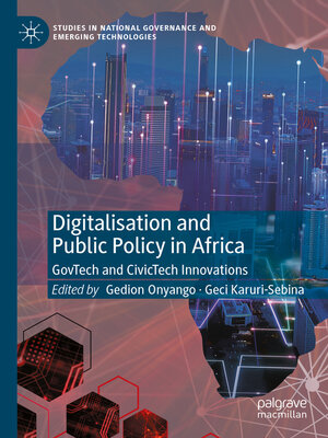cover image of Digitalisation and Public Policy in Africa
